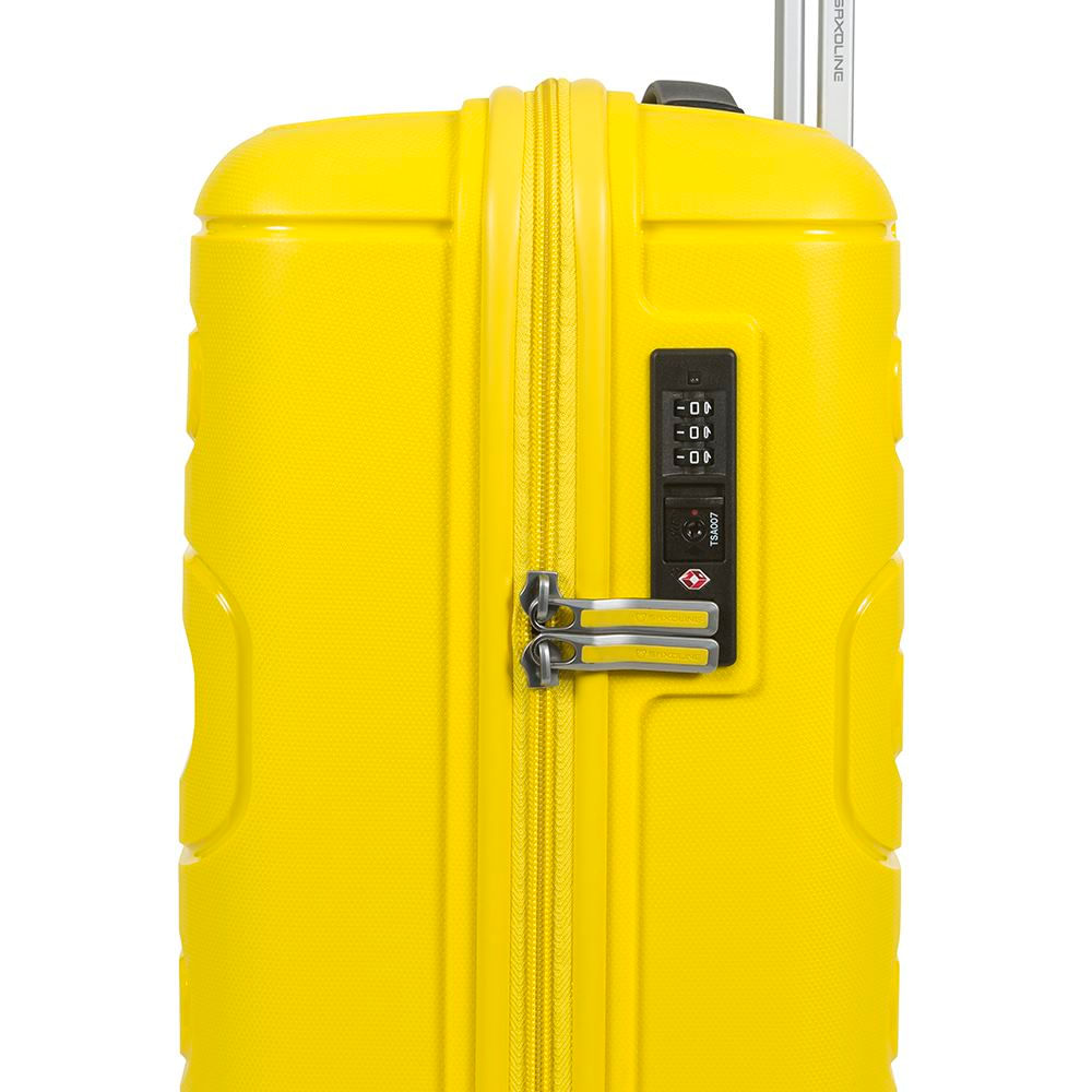 Maleta Fortress Spinner 55 Yellow Cabina 35 Lts - PRUEBA CO