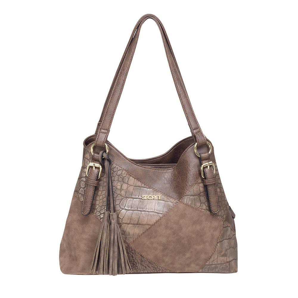 Cartera Kingstong Shoulder Bag Café L