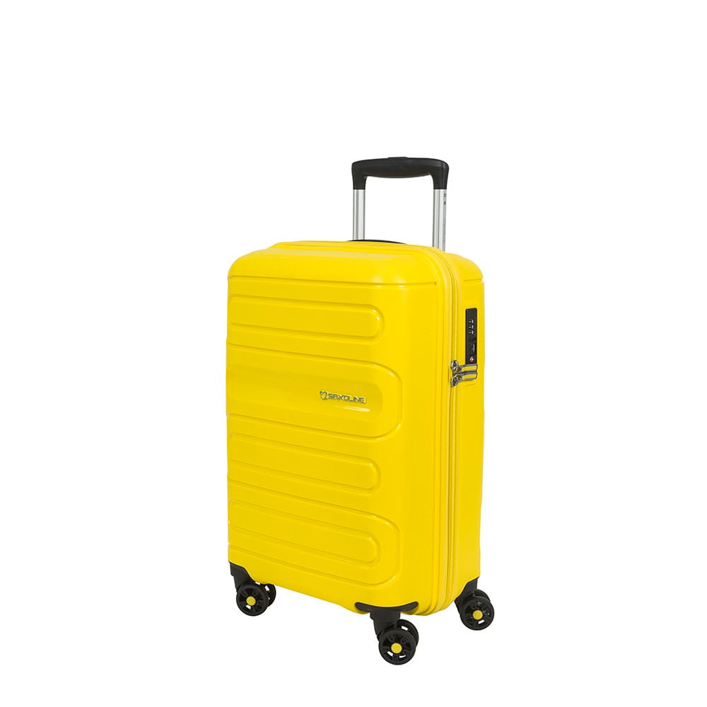 Maleta Fortress Spinner 55 Yellow Cabina 35 Lts - PRUEBA CO