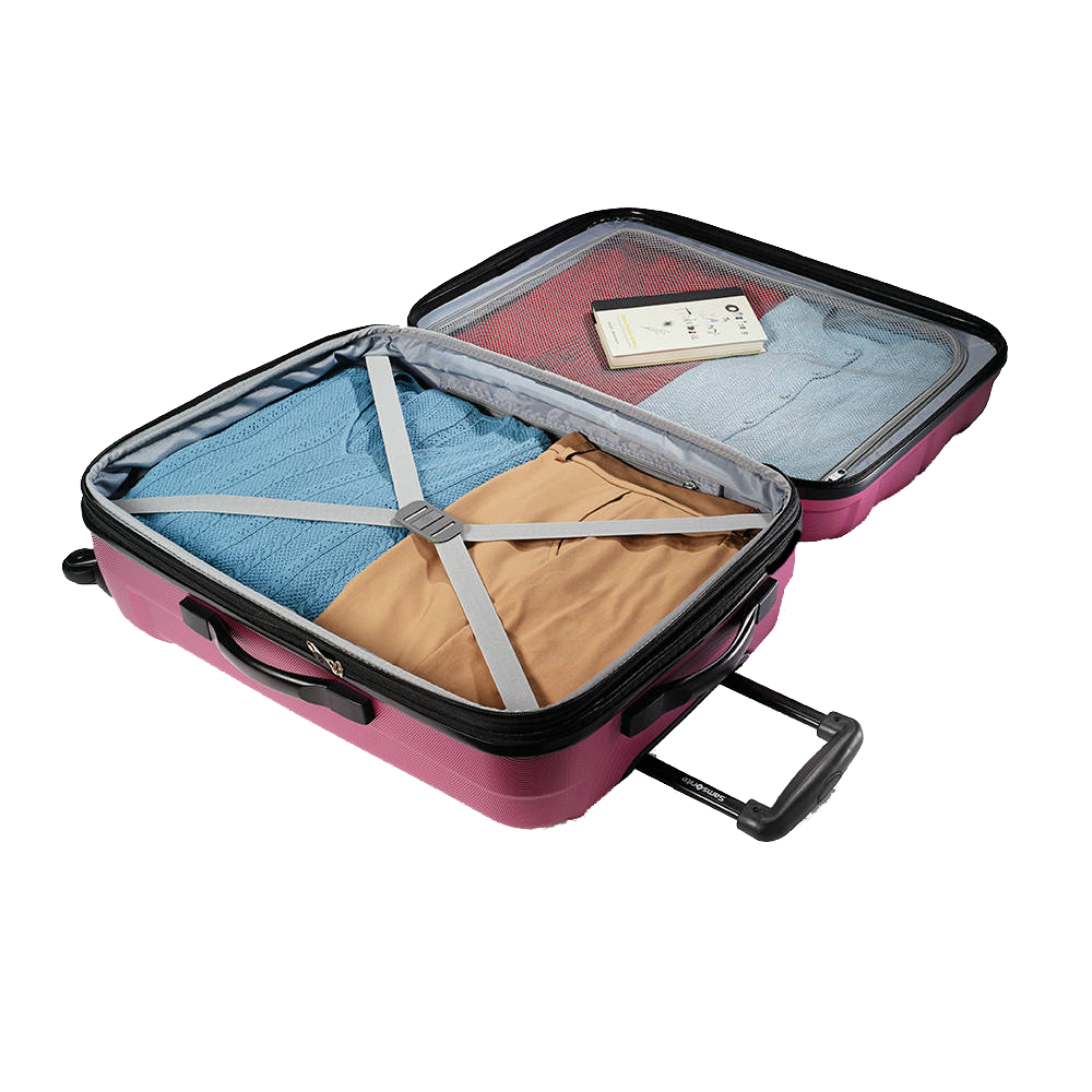 Maleta Rígida Fiero Spinner 24 Morado M