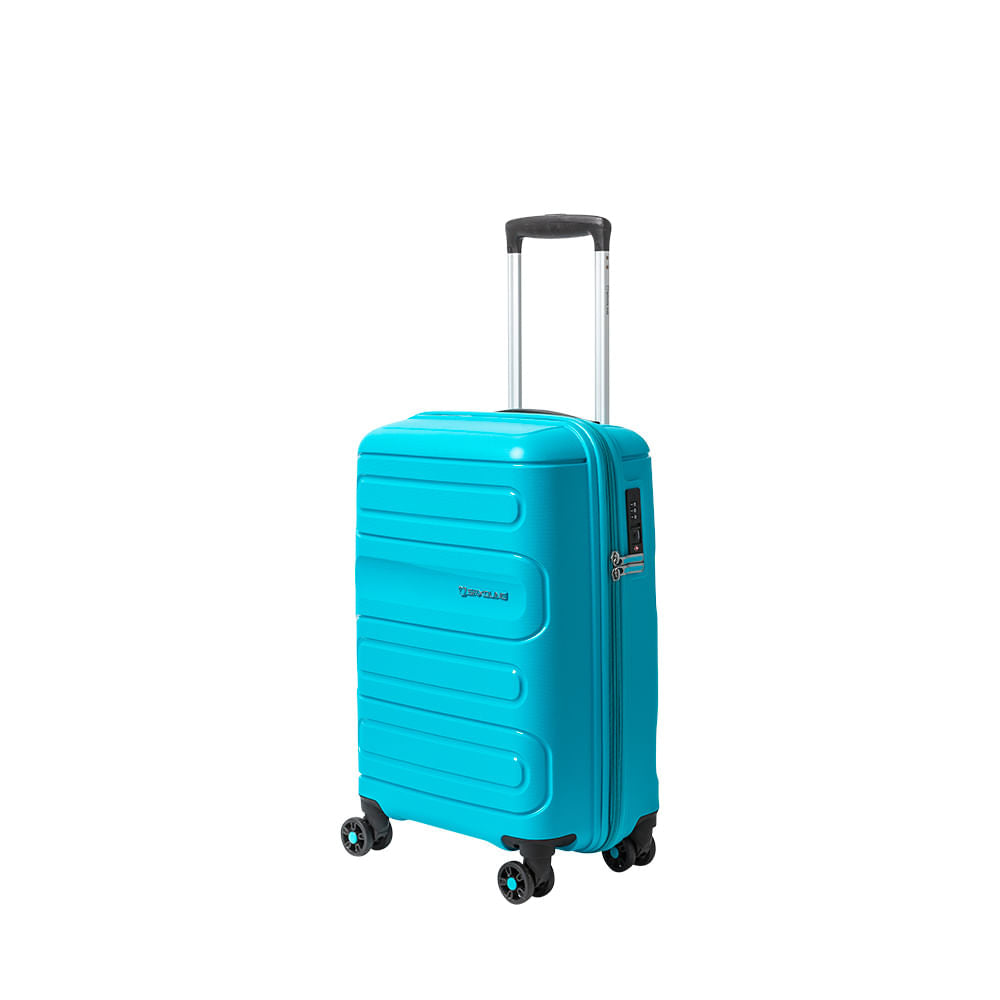 Maleta Fortress Spinner 55 Turquoise Cabina 35 Lts